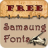 icon Fonts for Samsung 4.0