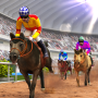 icon Cartoon Horse Riding