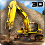 icon Construction Drilling Crane 3D
