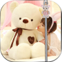 icon Teddy Bear Zipper Lock