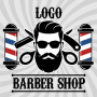 icon Barber Shop Logo