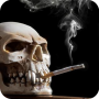 icon Smoking Skull Live Wallpaper لـ Samsung Galaxy Note 10.1 N8000