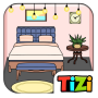 icon Tizi Town: My Princess Games لـ ASUS ZenFone 3 (ZE552KL)