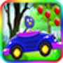 icon Pinguin Bird Jungle Car Racing