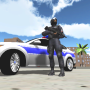 icon Police Car Driver 3D لـ Motorola Moto G6 Plus