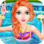 icon Pool Party For Girls لـ intex Aqua Lions X1+