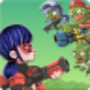 icon Zombies Attack Ladybug