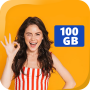 icon Daily Internet Data GB MB app لـ Motorola Moto X4
