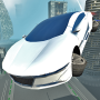 icon Futuristic Flying Car