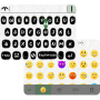 icon Panda Emoji iKeyboard Theme لـ Samsung I9100 Galaxy S II