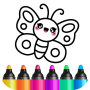 icon Bini Toddler Drawing Games