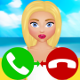 icon Girl Call Simulation Game