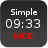 icon com.nullium.nicesimpleclock 1.9.4