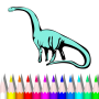 icon Dragon Dinosaur Coloring Book