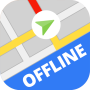icon Offline Maps & Navigation لـ Samsung Galaxy J2 Ace