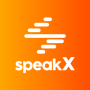 icon speakX: Learn to Speak English لـ Samsung Galaxy Mega Plus(I9152P)