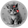 icon Kitty Clock Widget لـ tecno W1