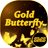 icon Gold Butterfly SMS Plus 1.0.25