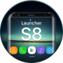 icon S8 Launcher - Launcher Galaxy لـ intex Cloud String HD