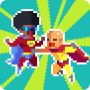 icon Pixel Super Heroes لـ Samsung Galaxy S4 Mini(GT-I9192)