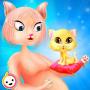 icon My Newborn Baby Kitten Games لـ Huawei P20 Lite