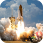 icon Space Rocket Video Wallpaper