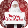 icon Christmas Frames & Stickers Create New Year Cards لـ tecno W1