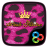 icon Pink Glitter GOLauncher EX Theme v1.0