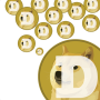 icon DogeRain - Dogecoin Rain لـ oppo R11 Plus