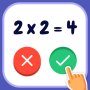 icon Multiplication Games Math quiz لـ tecno W1