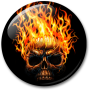 icon Skulls Live Wallpaper لـ Samsung Galaxy Chat B5330