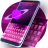 icon Pink Galaxy Keyboard 3.1