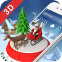 icon Merry Christmas 3D Theme لـ Samsung I9506 Galaxy S4