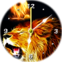 icon Lion Clock LWP