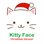 icon Kitty Face Christmas Version