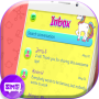 icon SMS Unicorn Theme لـ swipe Elite 2 Plus