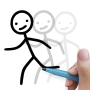 icon Stickman: draw animation maker لـ Samsung Galaxy J3 Pro