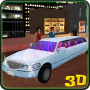 icon Big City Party Limo Driver 3D