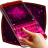 icon Pink Neon Keyboard Theme 1.279.13.104