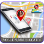 icon Mobile Number With Location Track