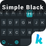 icon Simple Black Keyboard Theme