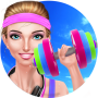 icon Gym Girl: Fitness Beauty Salon لـ centric G1