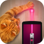 icon Laser for cat. Simulator