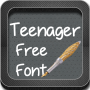icon Teenager Font Style