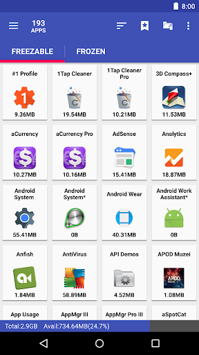 حمّل مجانًا AppMgr III (App 2 SD) حزمة تطبيق أندرويد الخاصة بنظام.