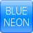 icon Keyboard Blue Neon Theme 3.6