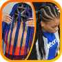 icon Long African Hair
