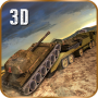 icon Army Truck Transporter 3D