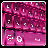 icon Pink Neon Keyboard Theme 1.181.1.89